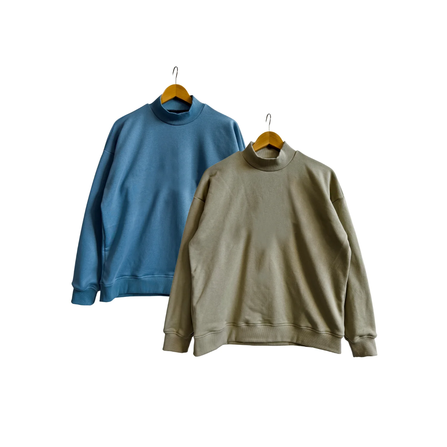 OEM Mommy and Me Women Oversized Sweatshirts Turtleneck Pullover Long Sleeve Hoodies Tops Fall Fashion Outfits - Image 3