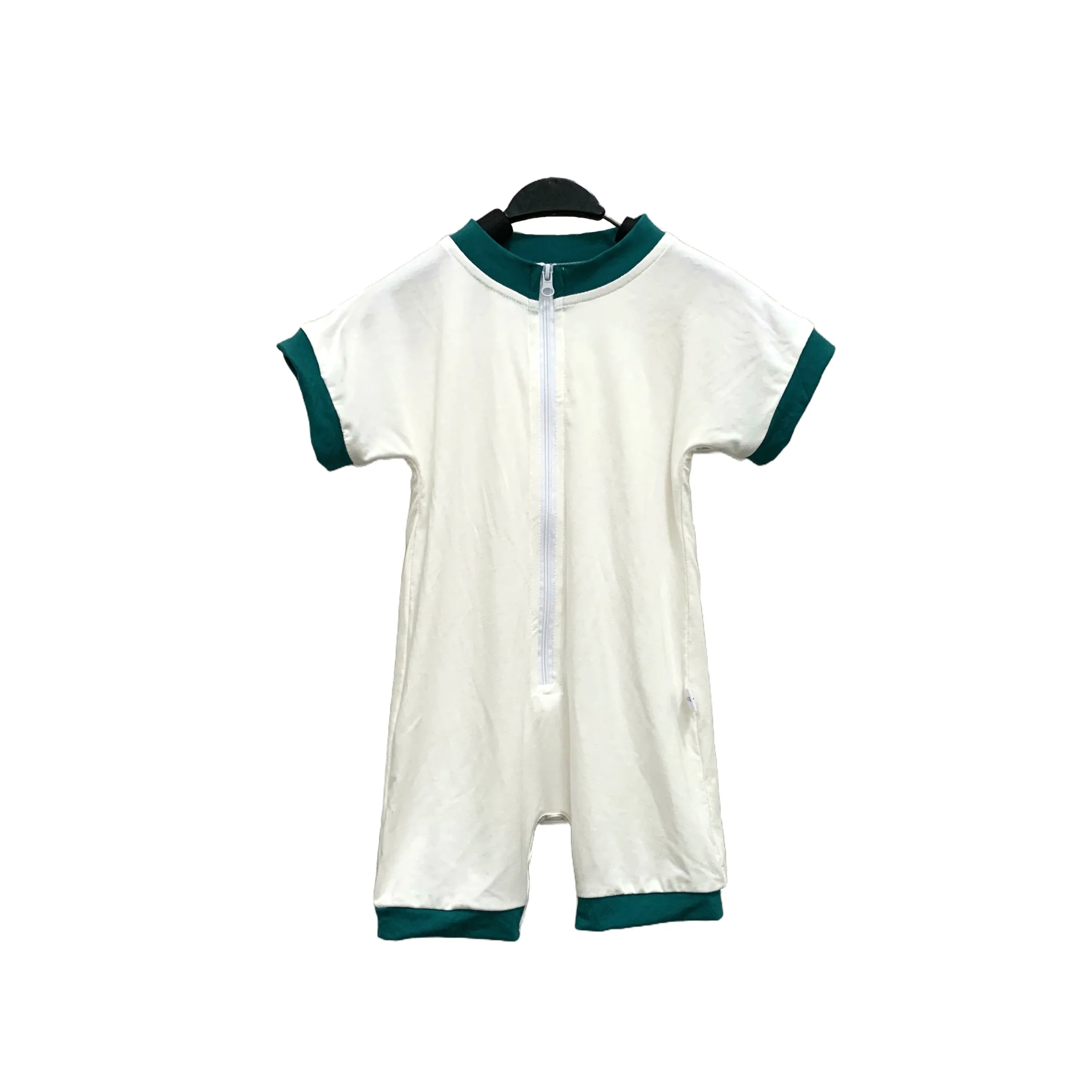 Factory Kids Short and Lightweight Cheerful Fashionable Trendy Personalized Bright Bamboo Fiber Climbing Suit Rompers - Image 2