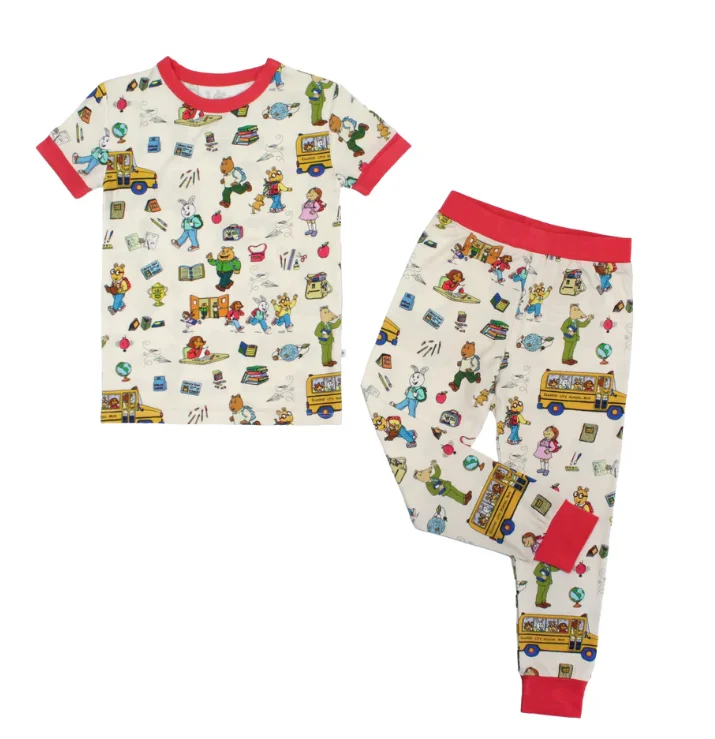 Hot-Selling Personalized Casual Baby Clothing Sets Cute Printed Soft Cotton for Kids Trendy and Close-Fitting Outfit - Image 2