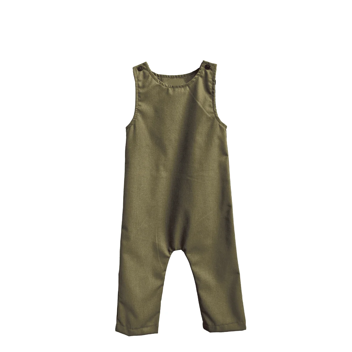 Spring and Autumn Kids Jumpsuit Long Sporty Casual Cool Breathable Unique Bright Cotton and Linen Baby Rompers - Image 5