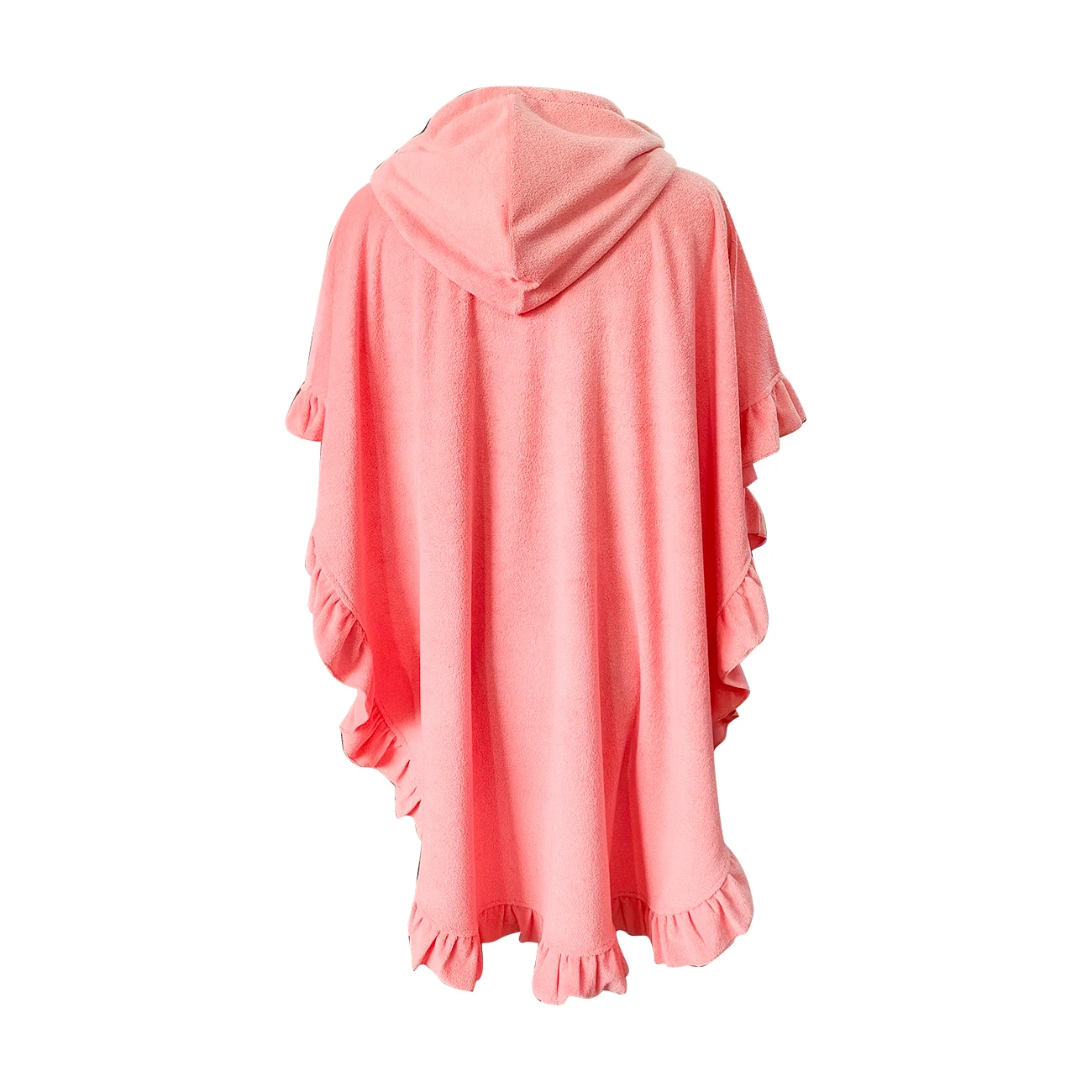 pink Water Absorption Sun protection Sun Shading Hat Beach Towel Cloth Lace Cape Cape Beach Bathrobe - Image 4