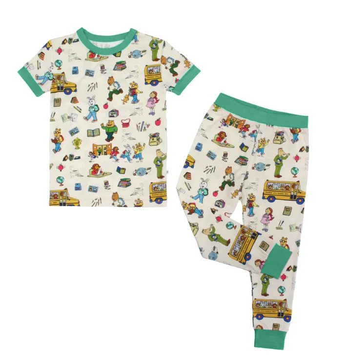 Hot-Selling Personalized Casual Baby Clothing Sets Cute Printed Soft Cotton for Kids Trendy and Close-Fitting Outfit - Image 5