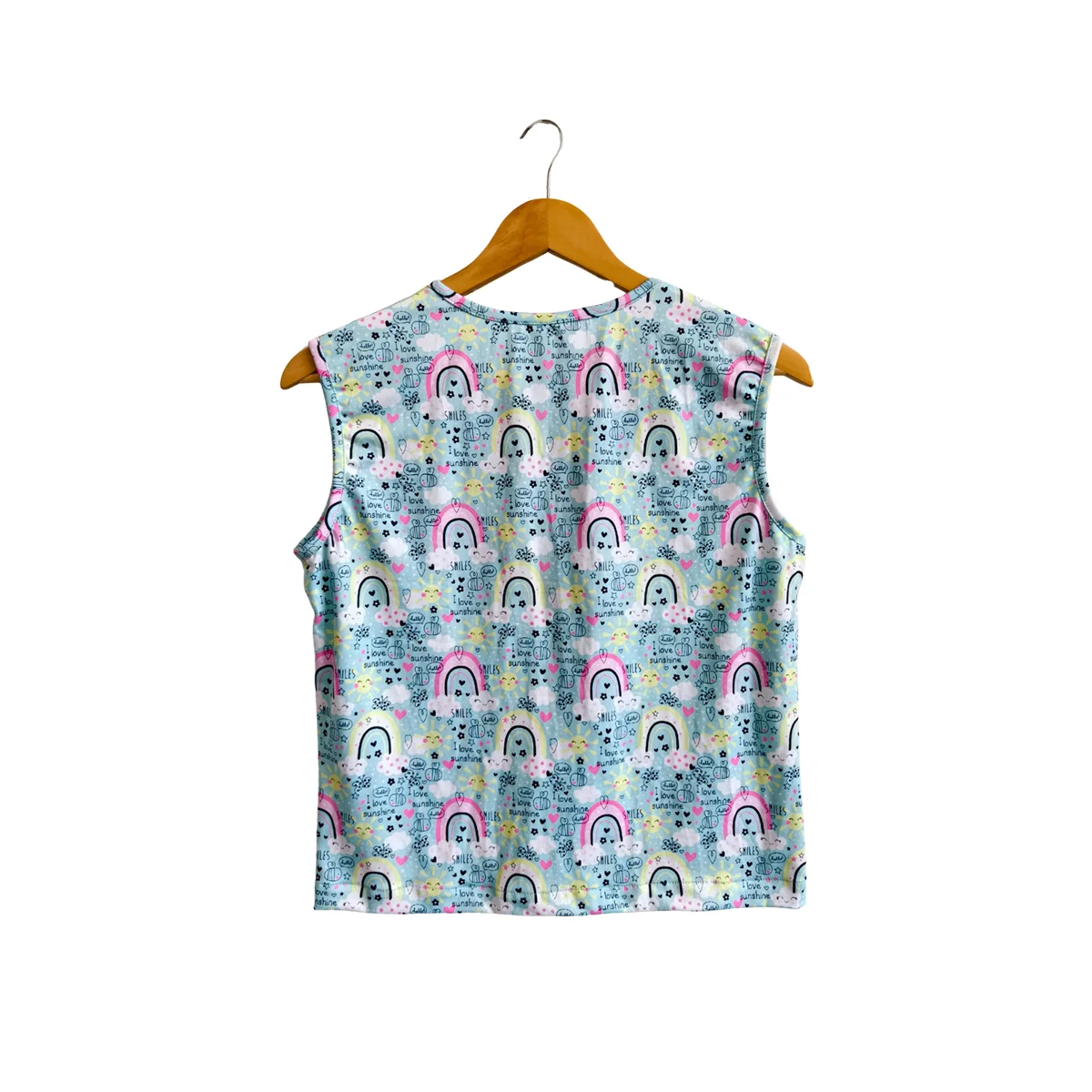 Custom Summer Women's Short-sleeved Blouse Women's Summer Shirt Milk Silk Fabric Sleeveless Soft T-shirt Adult Clothing - Image 3