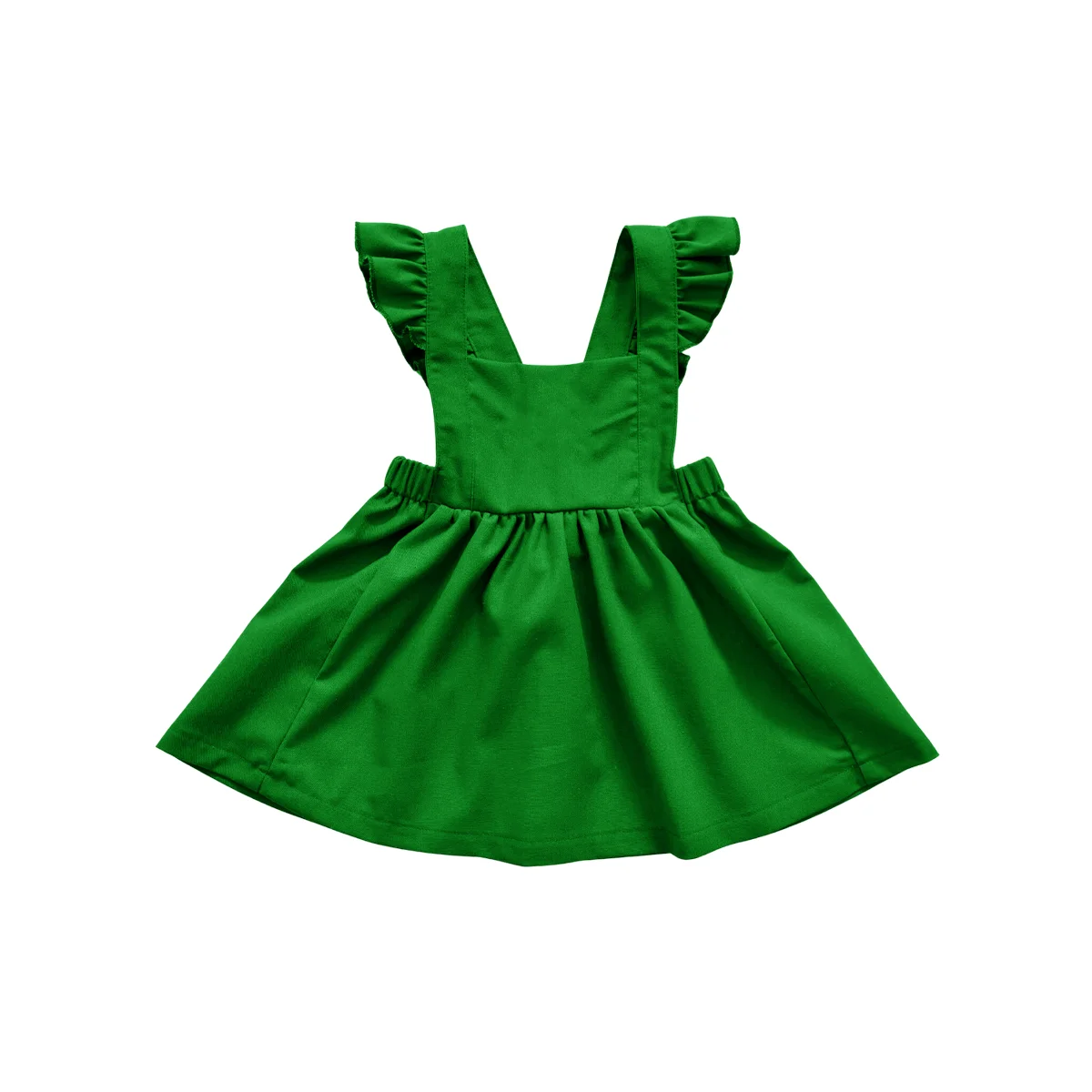 Elegant Summer Kids Short Dresses Bright and Fashionable Cotton and Linen Fairy Skirts for Girls - Image 2