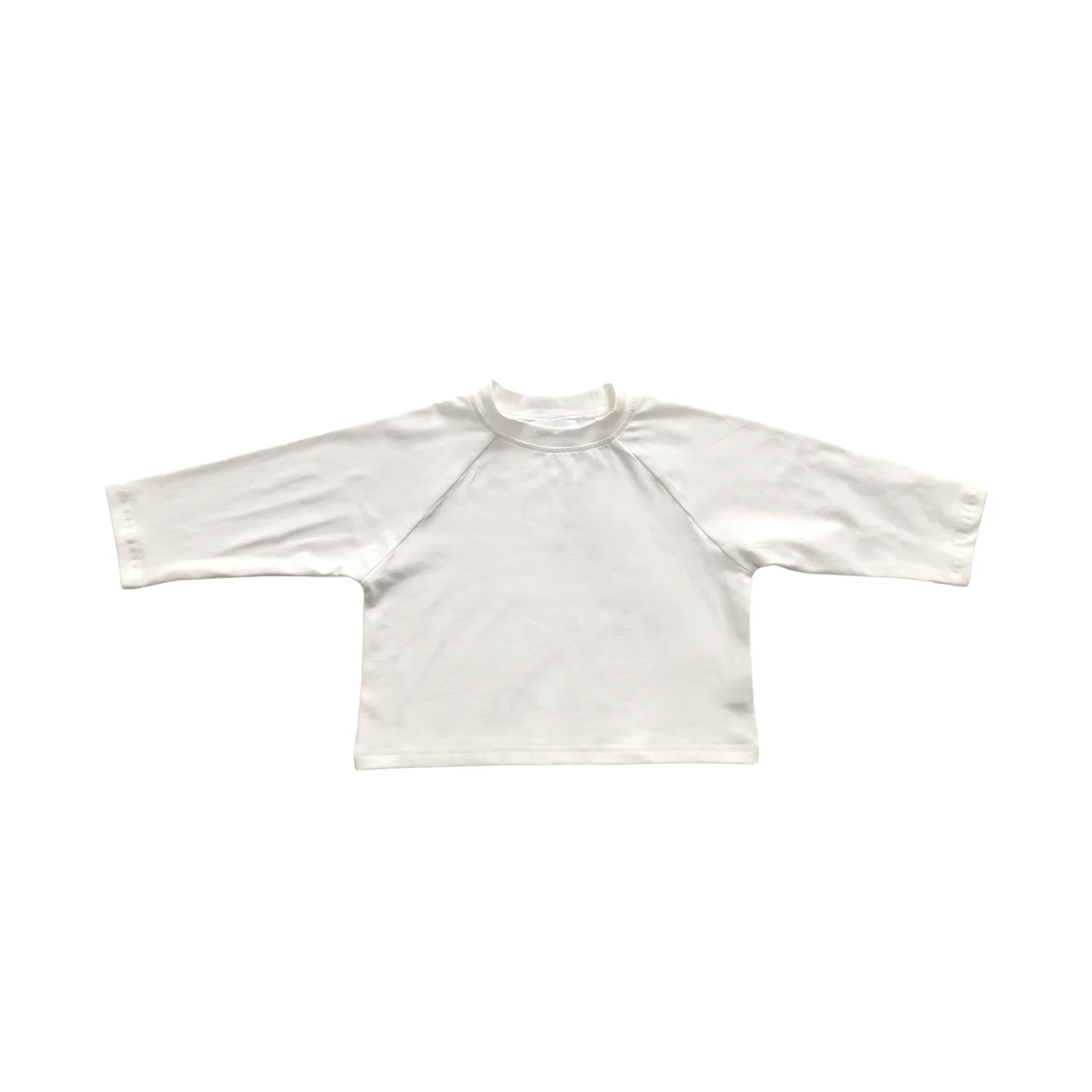 Children's Hoodie Spring and Autumn Kid's Top Round Neck Customized Knitted Cotton Long-sleeved Pullover with Shoulder Straps - Image 5