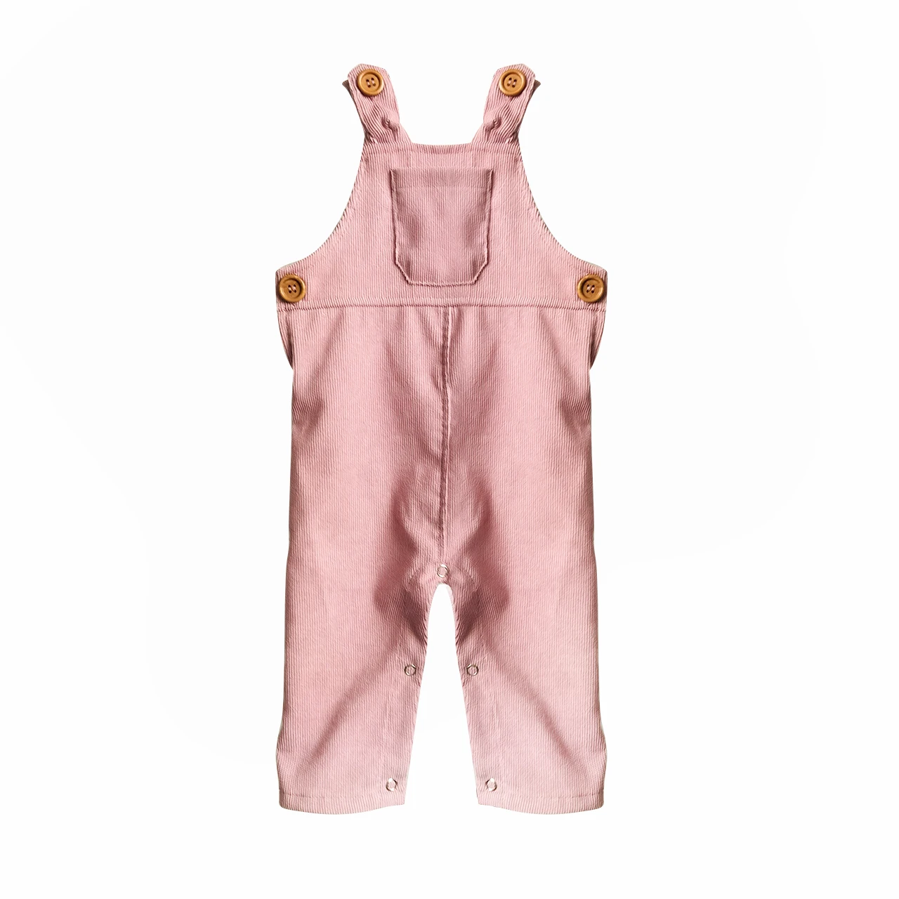 Corduroy Newborn Baby Jumpsuit for Girls Fashion New Spring Autumn Kids Pants for Boys Solid Pocket Overalls