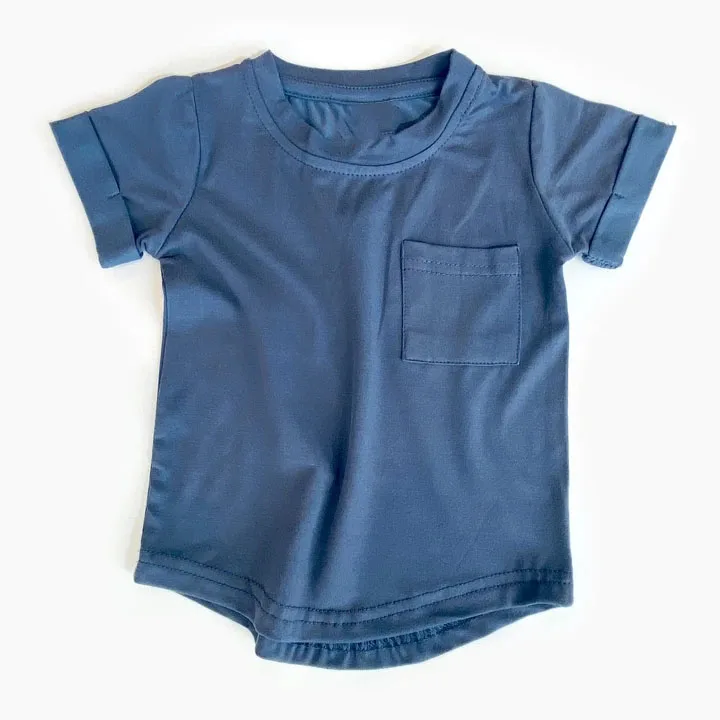 Factory Custom Summer Unisex Boys Girls Sleeveless Cotton Shirt with Pocket Soft Loose Fit Kids tank Tops - Image 6