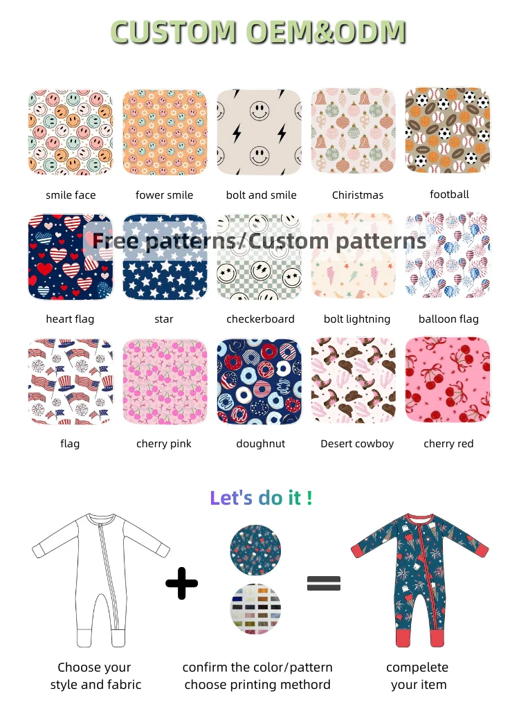 OEM Baby Clothing Unisex-baby Romper Made With 100% Cotton Terry Cloth Snap Button Custom for Baby Girls Boys Newborn Jumpsuit - Image 5