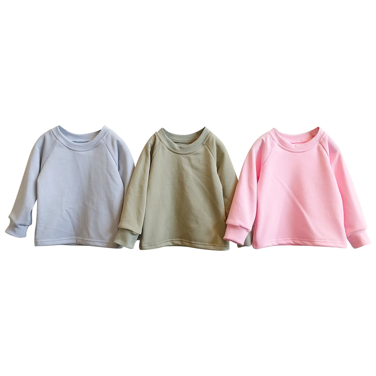 Custom Half Zipper Pullover French Terry Baby Kids Colorfu Pullover Sweatshirt - Image 6