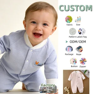 Baby Warm-up Set Baby Romper Baby Warm-up One-piece Suit Pullover and Pants One-piece Dress New Autumn and Winter Baby Clothes