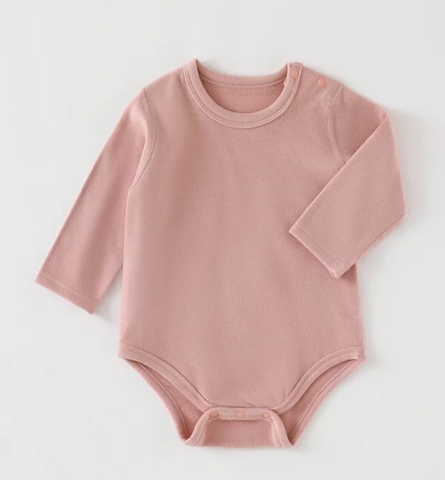 High Quality Romper Winter and Spring Baby Clothes Baby Romper Triangular Swimming Suit Infant Onesie Baby Long-sleeved Onesie - Image 5
