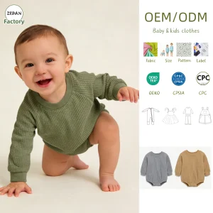 Casual Baby Romper Infant Long-sleeved Jumpsuits Baby Sweater Climbing Suit Baby Clothing  Children's Clothes of Unisex for 0-3T