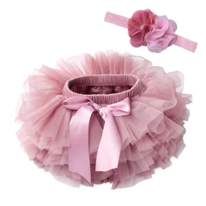 INS Summer Baby  Girls Tutu Skirt, Infant Tutus, 4 Layers Tulle Dress up for Baby Girls & Toddlers