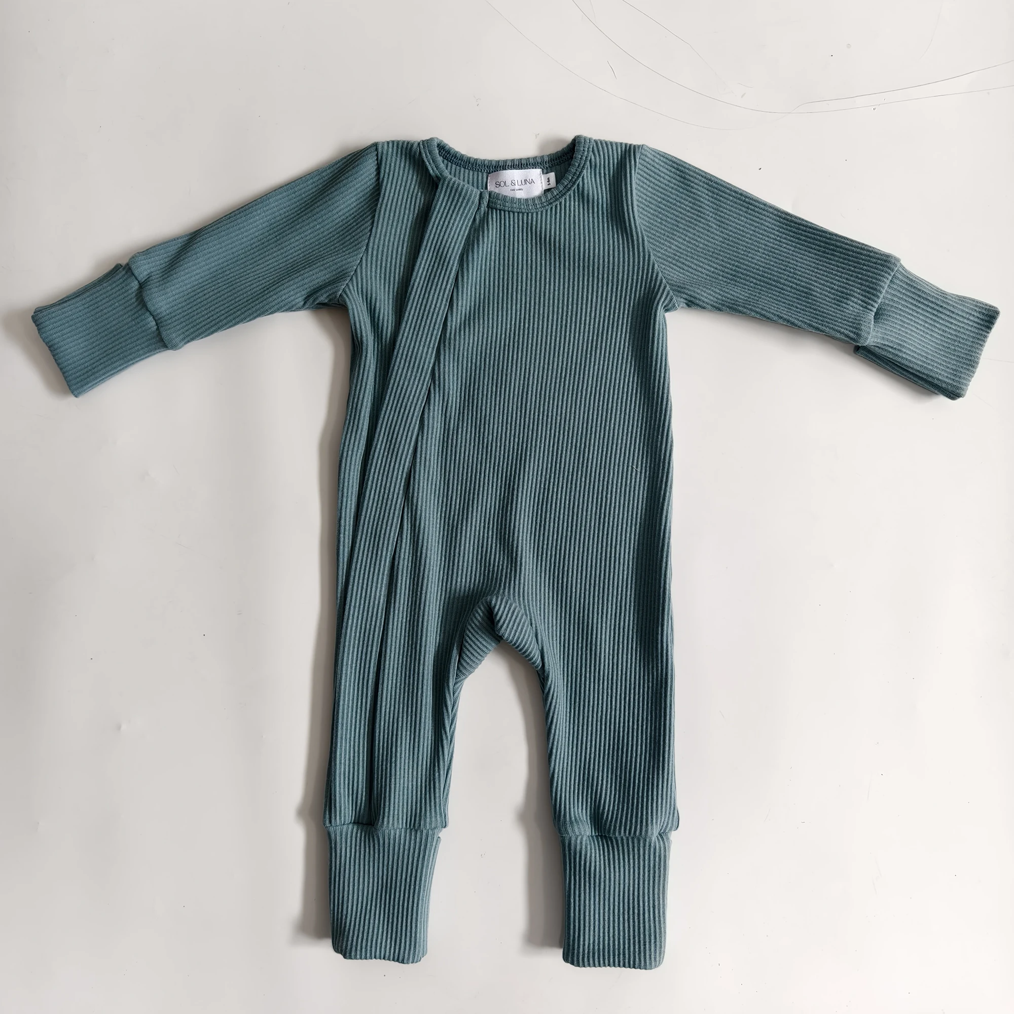 Must Have Newborn Baby Rib Cotton Romper Breathable Stretchable One Piece for Newborns - Image 4