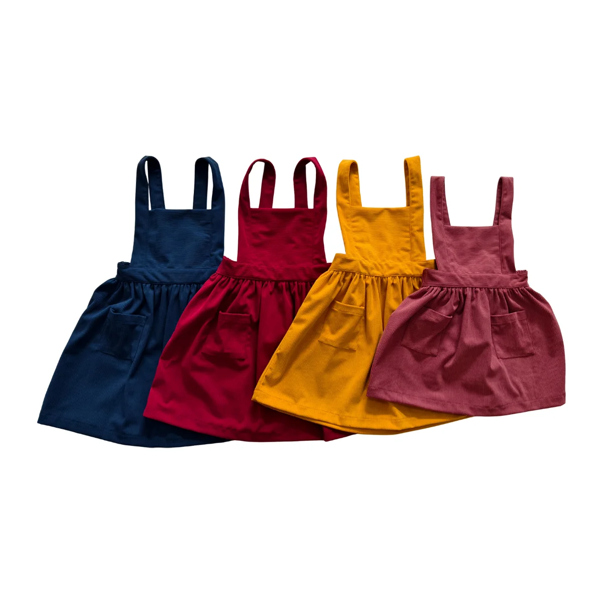 Casual Baby Summer Clothes Sleeveless Strap Dress with Polyester Corduroy Summer Baby Clothing Customizable for Girls - Image 2