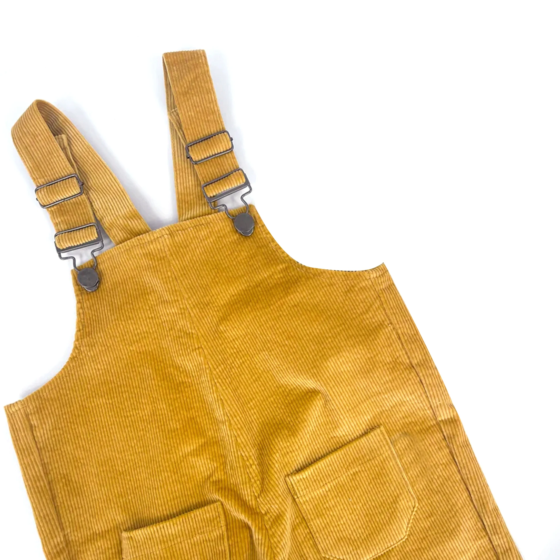 Custom Toddler Spring Autumn Unisex Boys Girls 100% Cotton Corduroy Overalls Baby Casual Outdoor Clothing - Image 4