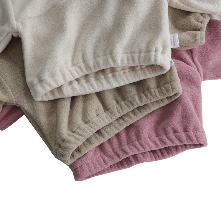 Custom Winter Warm Baby Toddler Double Fleece Boys Girls Long Sleeve Clothes Tracksuit Clothes Sets - Image 5