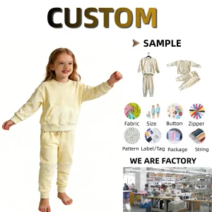 Comfortable Kids Clothes Set Organic Cotton Printed Set Casual Spring Long Sleeve T-Shirt Pants Baby Clothing Set for 0-8T