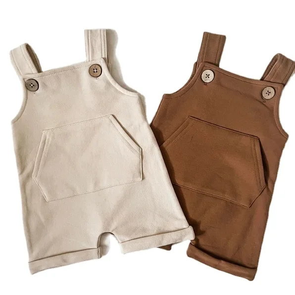 Hot Sale Baby&Toddler Overalls Kids Neutral Dungarees Unisex Baby Shower Gift Soft Kids Overall Romper