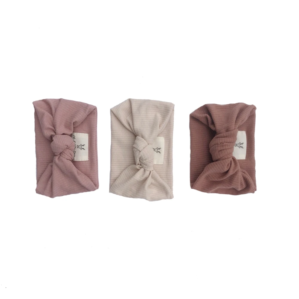 Summery Infant Ribbed Cotton Shorts Soft Baby Drawstring Diaper Bloomer Girls Pants with Headband - Image 6