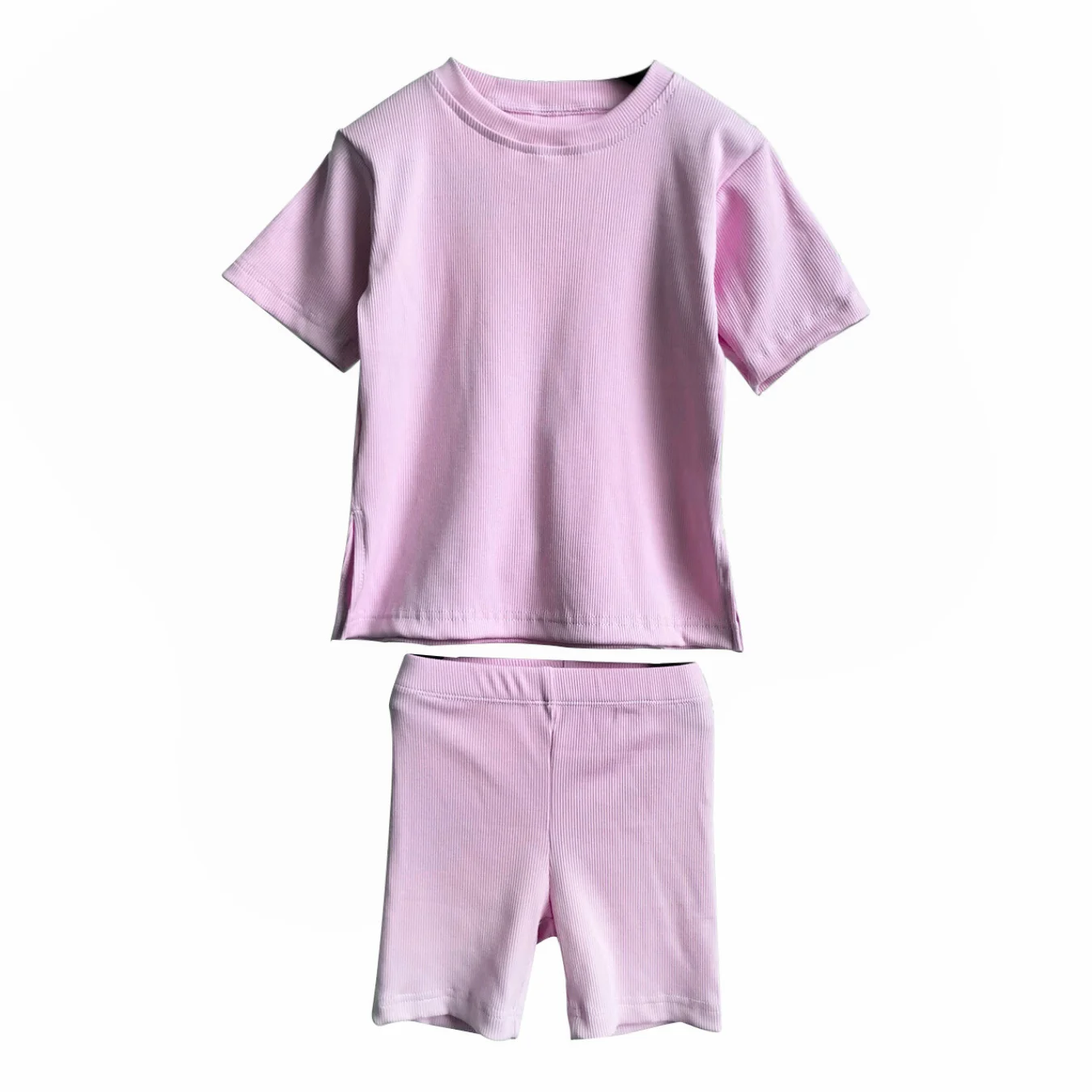 Hot Sale Dynamic Individualistic Kids Clothing Sets Bright Fashionable Short Style-Bamboo Fiber Trendy for Babies Set - Image 4