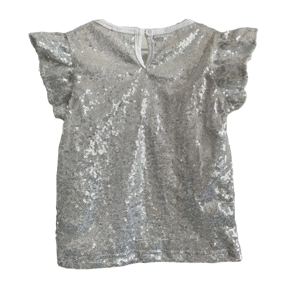 Silver Sequin Baby Girl Romper and T-shirt Toddler Rompers Newborn Baby Sisters Clothes Clothing - Image 5