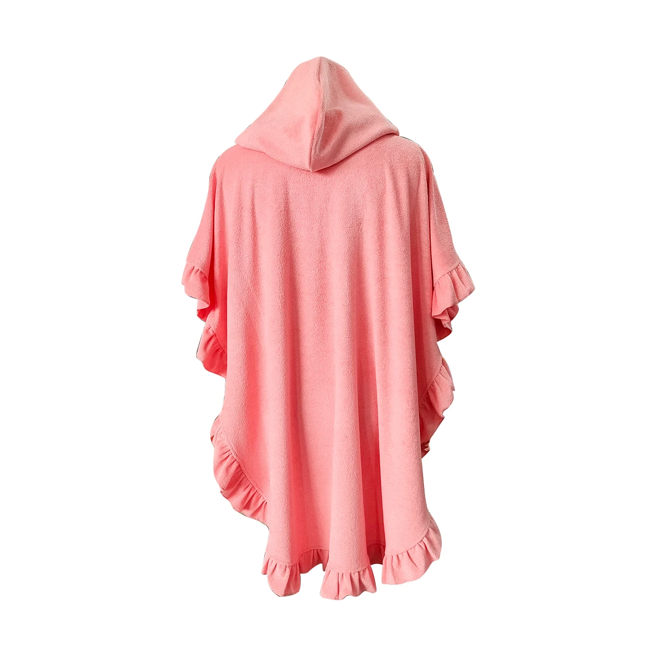 pink Water Absorption Sun protection Sun Shading Hat Beach Towel Cloth Lace Cape Cape Beach Bathrobe - Image 3
