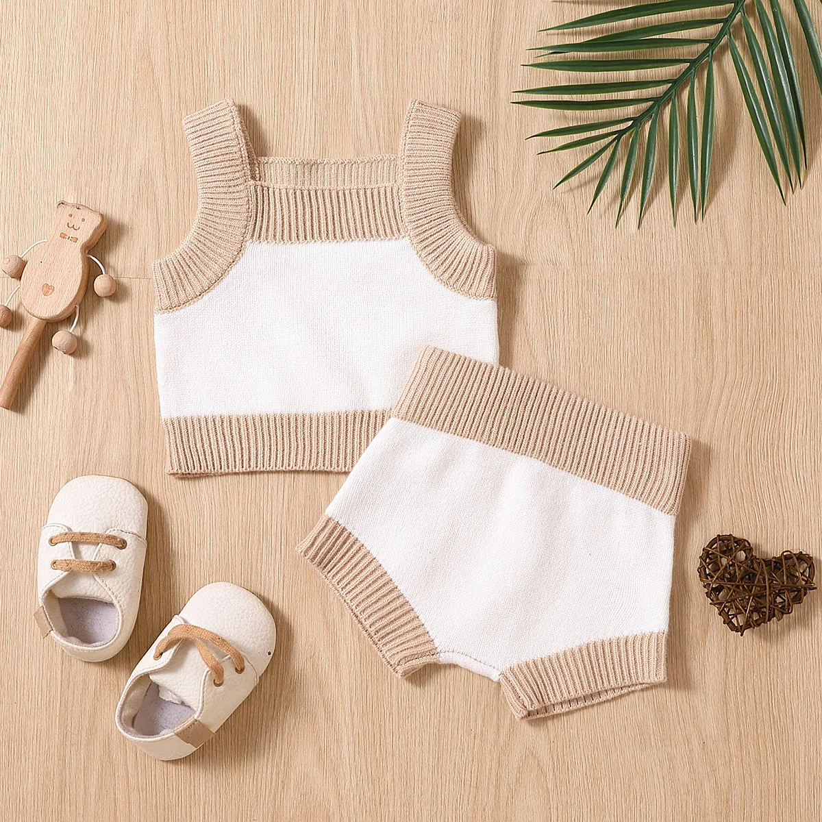 RTS Hot Sell Soft Baby Kids Knit Summer Sweater Clothes Sets - Image 2