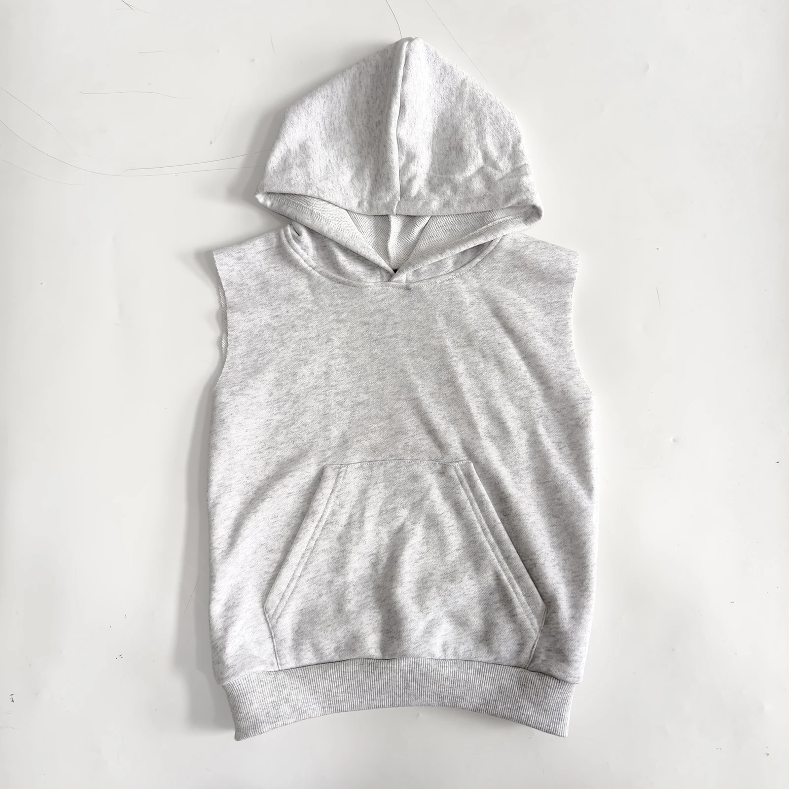 Custom Baby Tops Toddler Baby Clothes Sleeveless French Terry Sweatshirt Set Fall Winter Outfits - Image 2