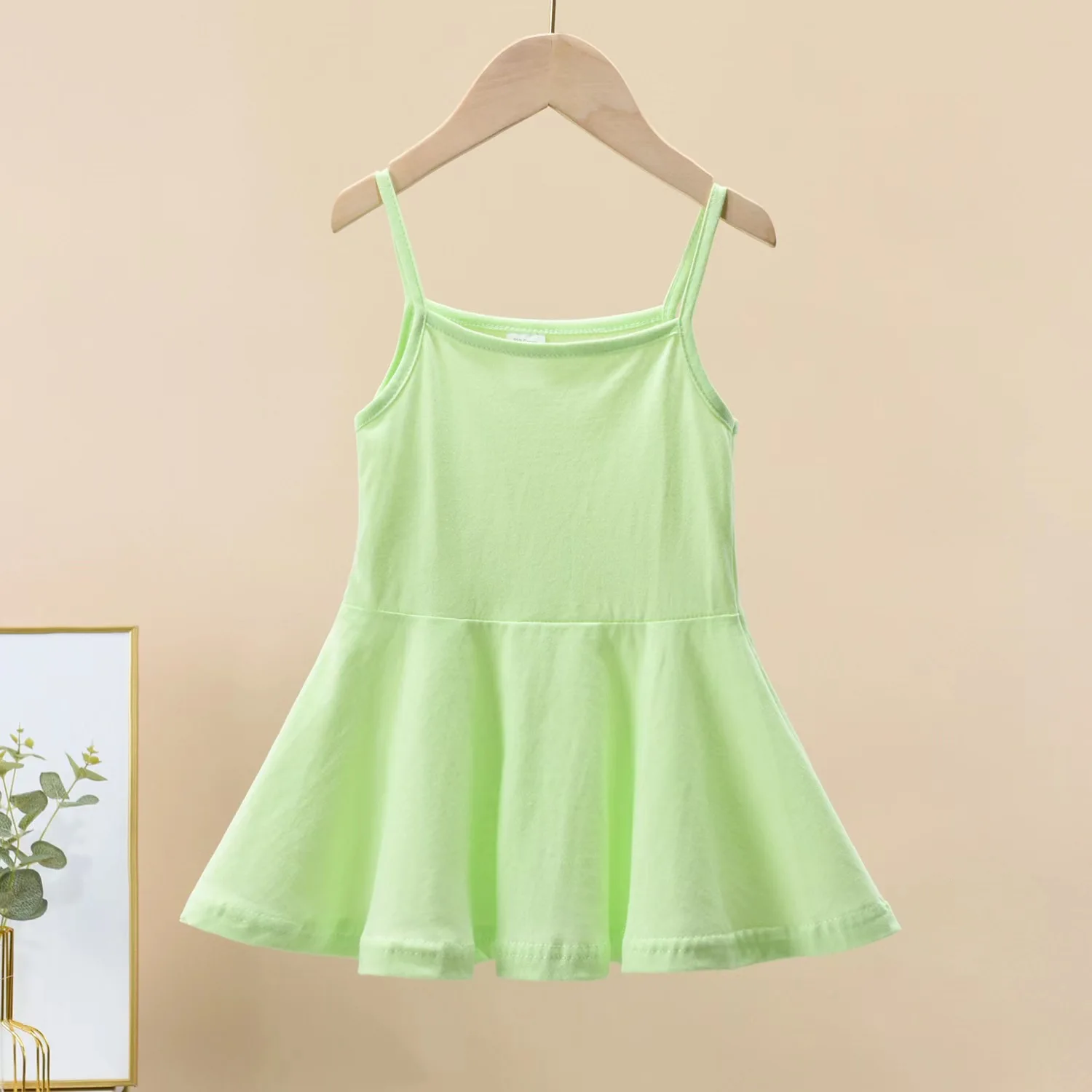 New Fashion Baby Girl Dresses Princess Clothing Cute Party Children Cotton Children Sleeveless Sweet Dress 3M-6T - Image 2