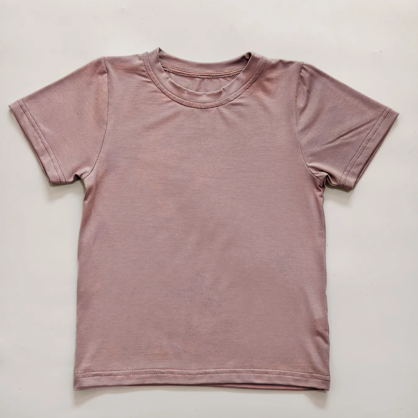 Customized Kids' Bamboo Fiber T-Shirt Short-Style Design Lively and Cool Breathable and Lightweight for Energetic Babies - Image 4