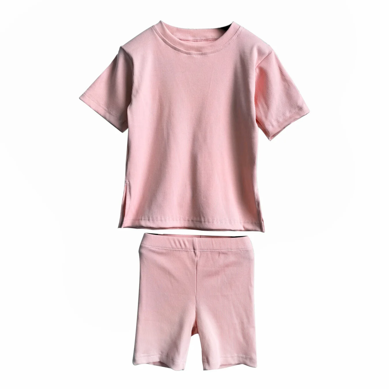Hot Sale Dynamic Individualistic Kids Clothing Sets Bright Fashionable Short Style-Bamboo Fiber Trendy for Babies Set - Image 3