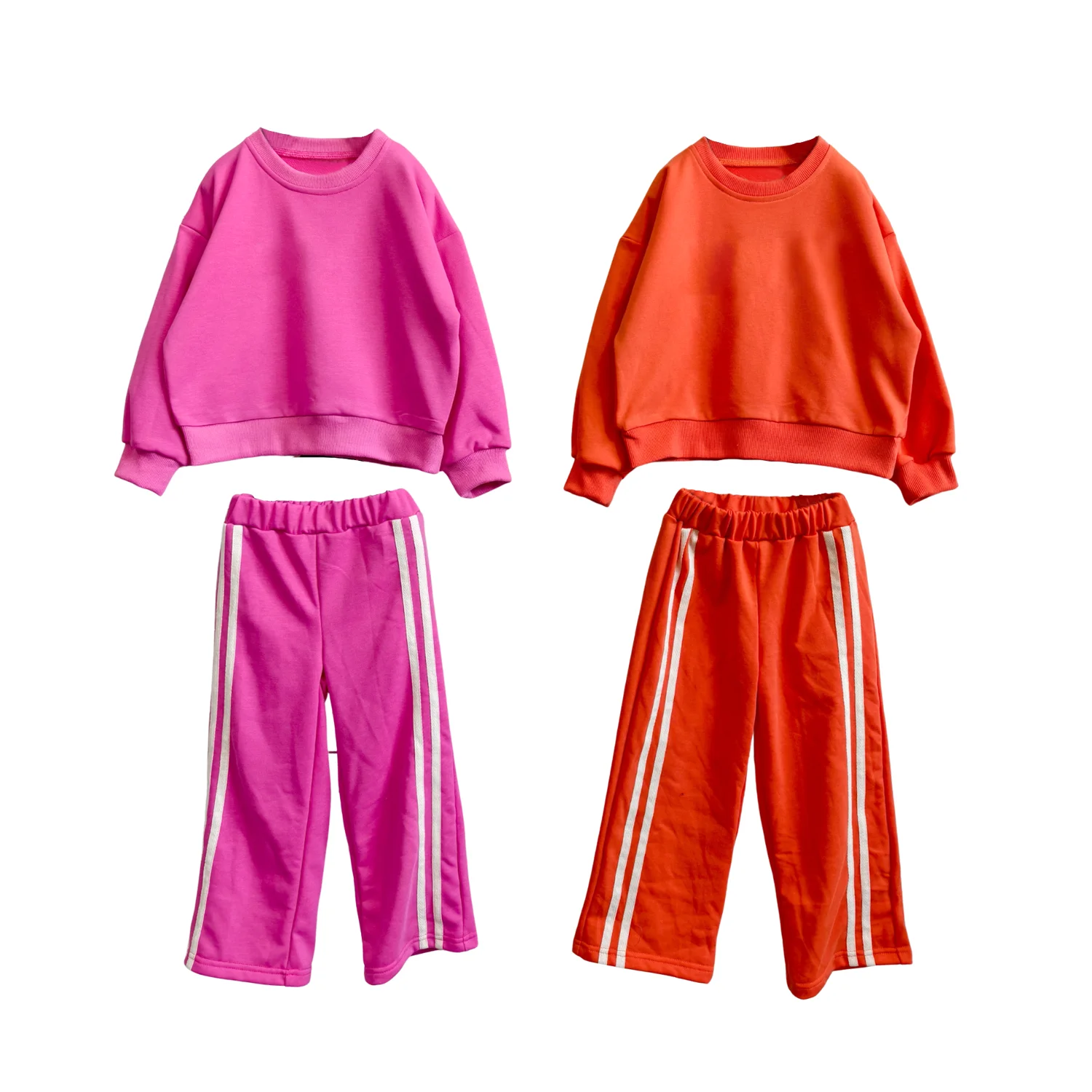 Comfortable Kids Clothes Set Long-sleeved Children's Hoodie Pullover Set Casual Spring Baby Clothing Set Bright 2piece Baby Set - Image 3