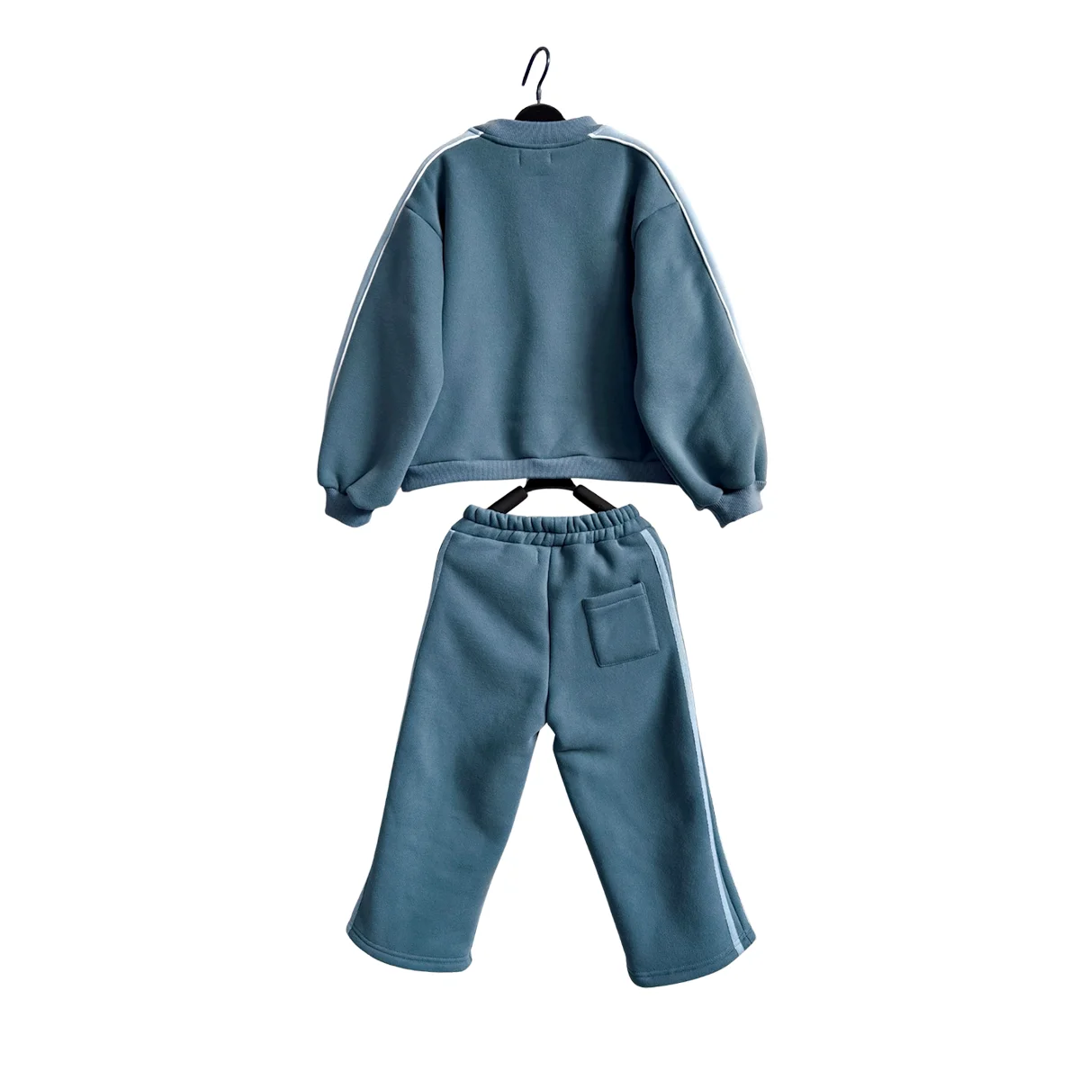 Spring & Autumn Kids Fleece Long Sleeve Casual Warm Comfortable and Soft Suitable for Casual Wear - Image 3