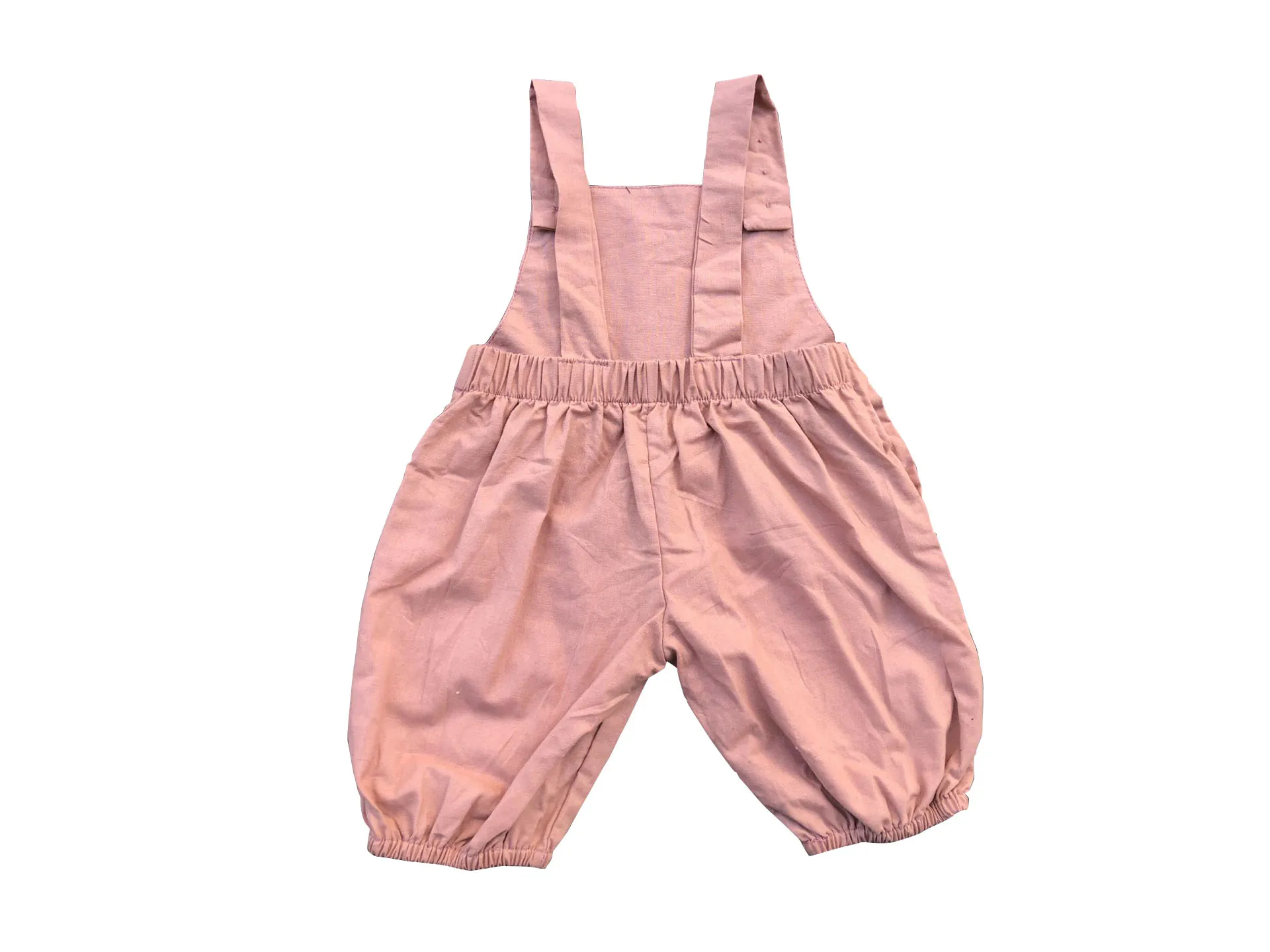 Factory Stylish Cotton and Linen Romper for Kids Breathable and Cool Short Design Baby Rompers - Image 3