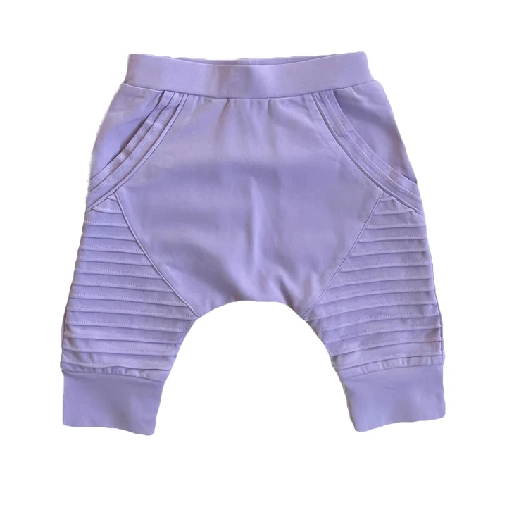 Costom Baby Toddler Little Kids Biker Shorts French Terry Functional Pockets Harem Sweatpants