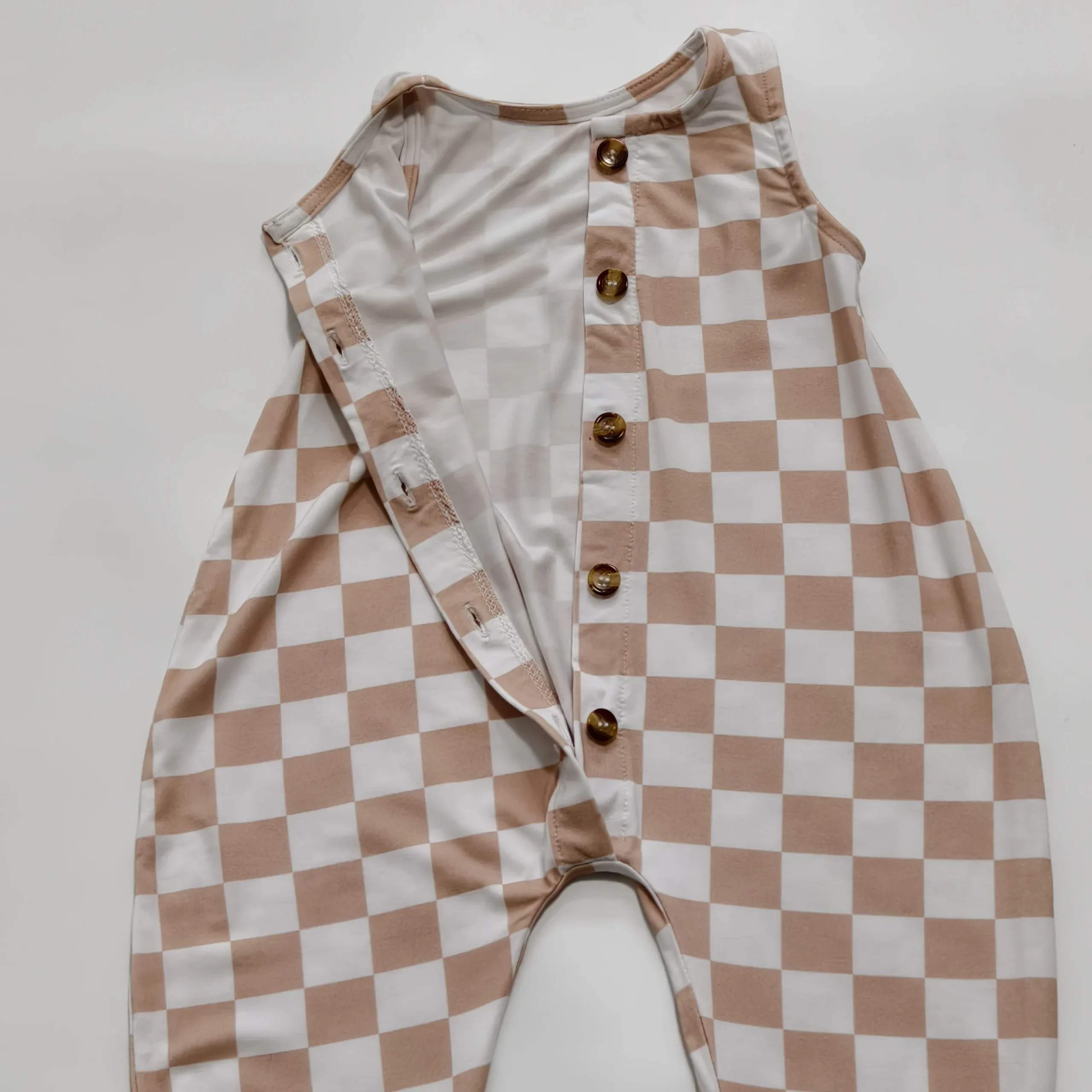 Dynamic and Fashionable Summer Kids' Pajamas Close-Fitting and Soft Bamboo Fiber Rompers Short-Style Design - Image 6