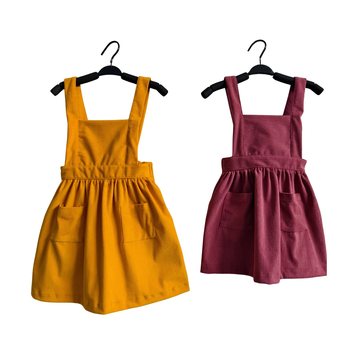 Casual Baby Summer Clothes Sleeveless Strap Dress with Polyester Corduroy Summer Baby Clothing Customizable for Girls - Image 5