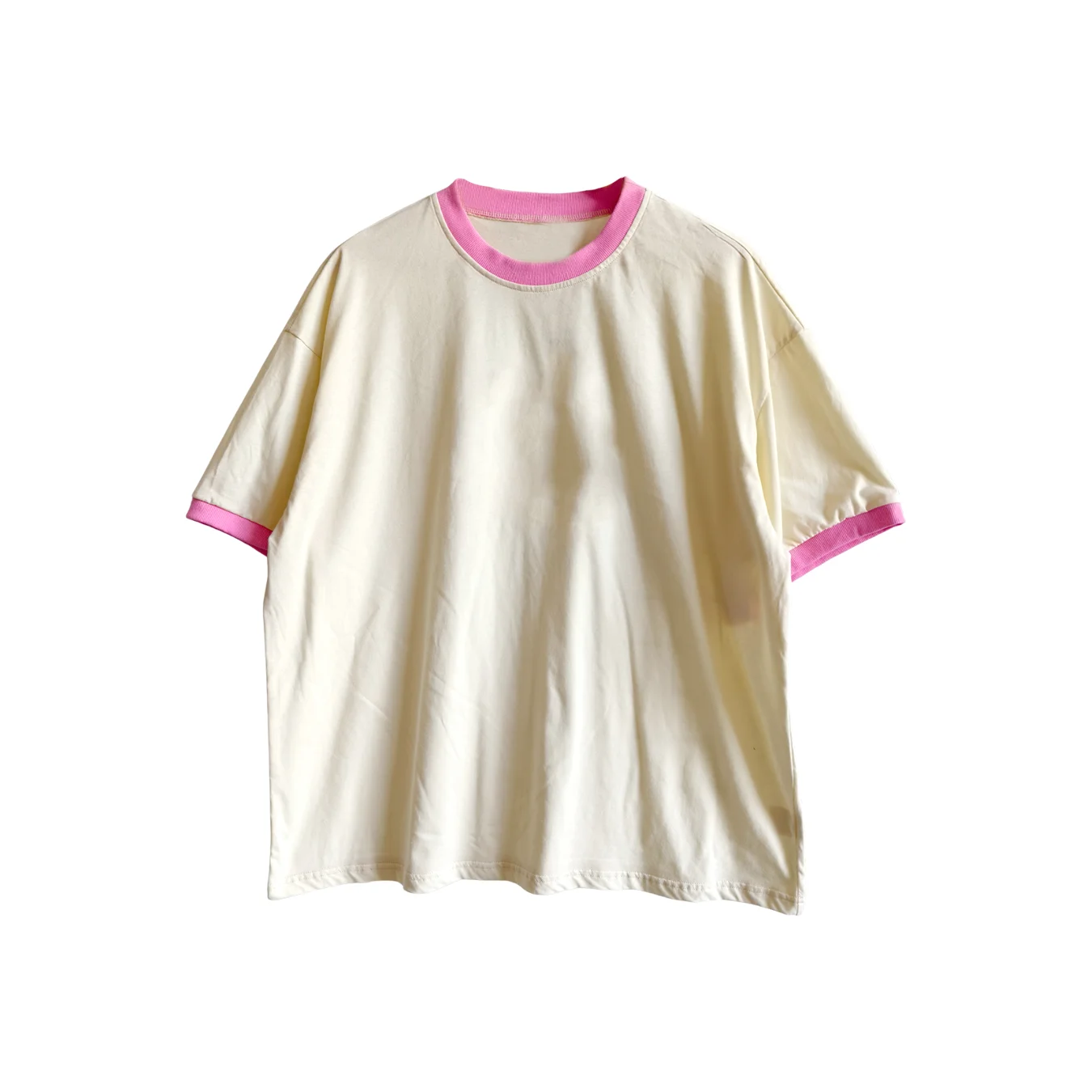 OEM Baby Tops T Shirts 100% Cotton Short Sleeve Tops Kids Summer Casual Crewneck Basic Tees Shirts - Image 2