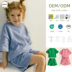 Summer Baby Set Baby Sets Clothing Short-sleeved Drawstring Set Children's Two-piece Set Kids Clothes Set Baby Clothing for 0-8T