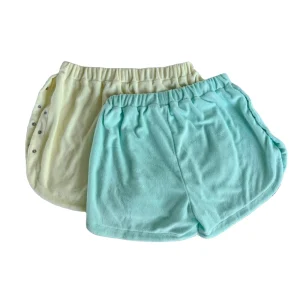 2024 High Quality Summer Children Shorts Terry Cloth for Boys Girls Toddler Kids Shorts
