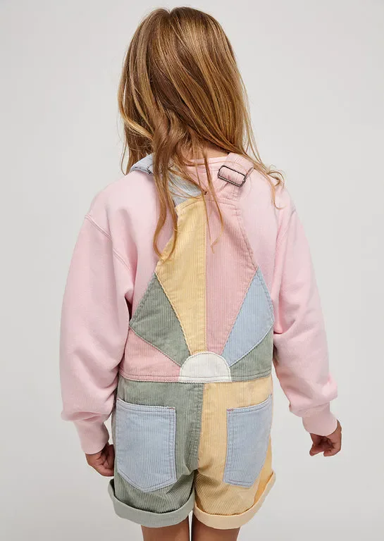 Custom Baby Girl Block Corduroy Cute Overalls Playsuit Girls Suspender Trousers - Image 6