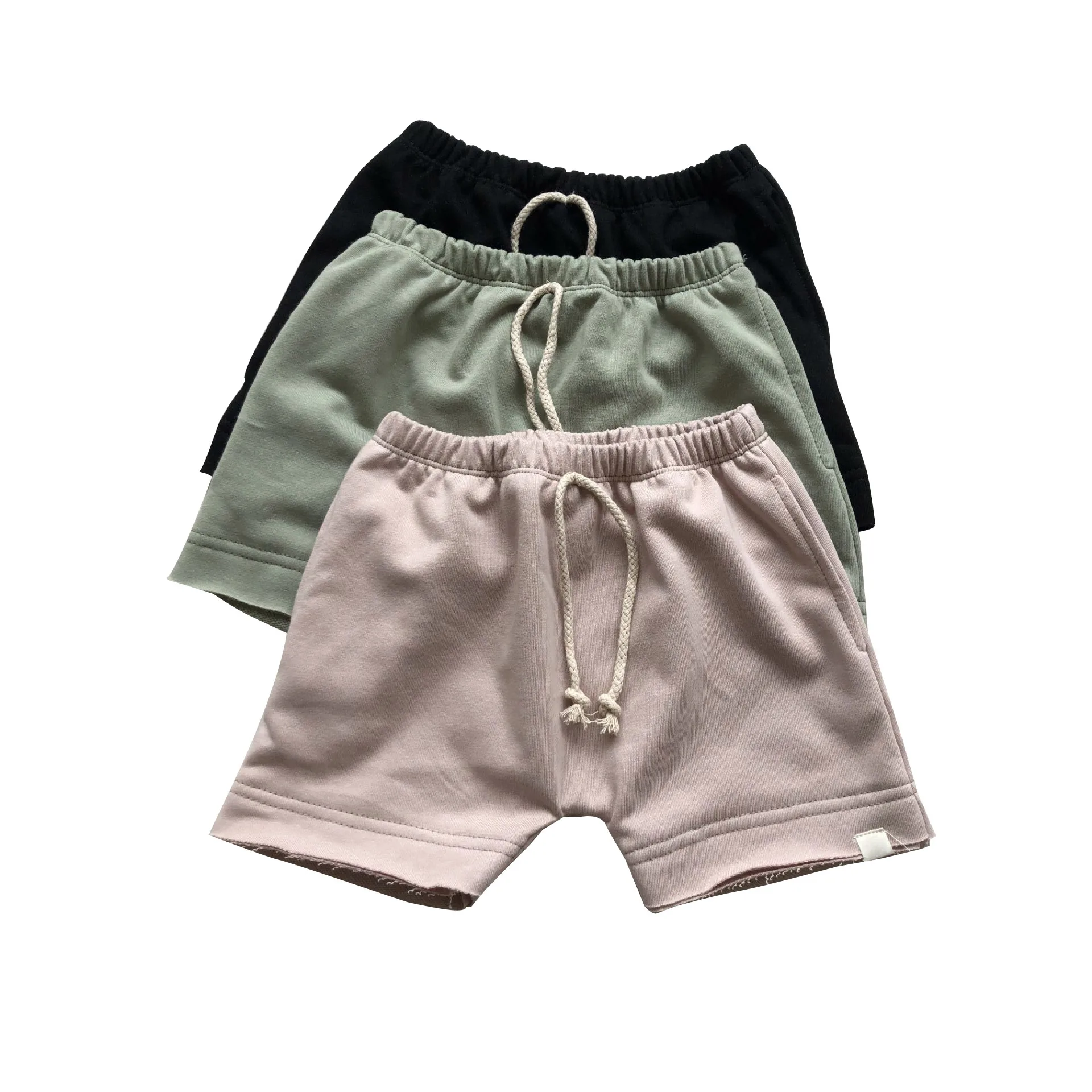 0-6T Newborn Baby Shorts for Boy Casual Solid Color Baby Kids Shorts Pants Summer Shorts Thin with Pockets