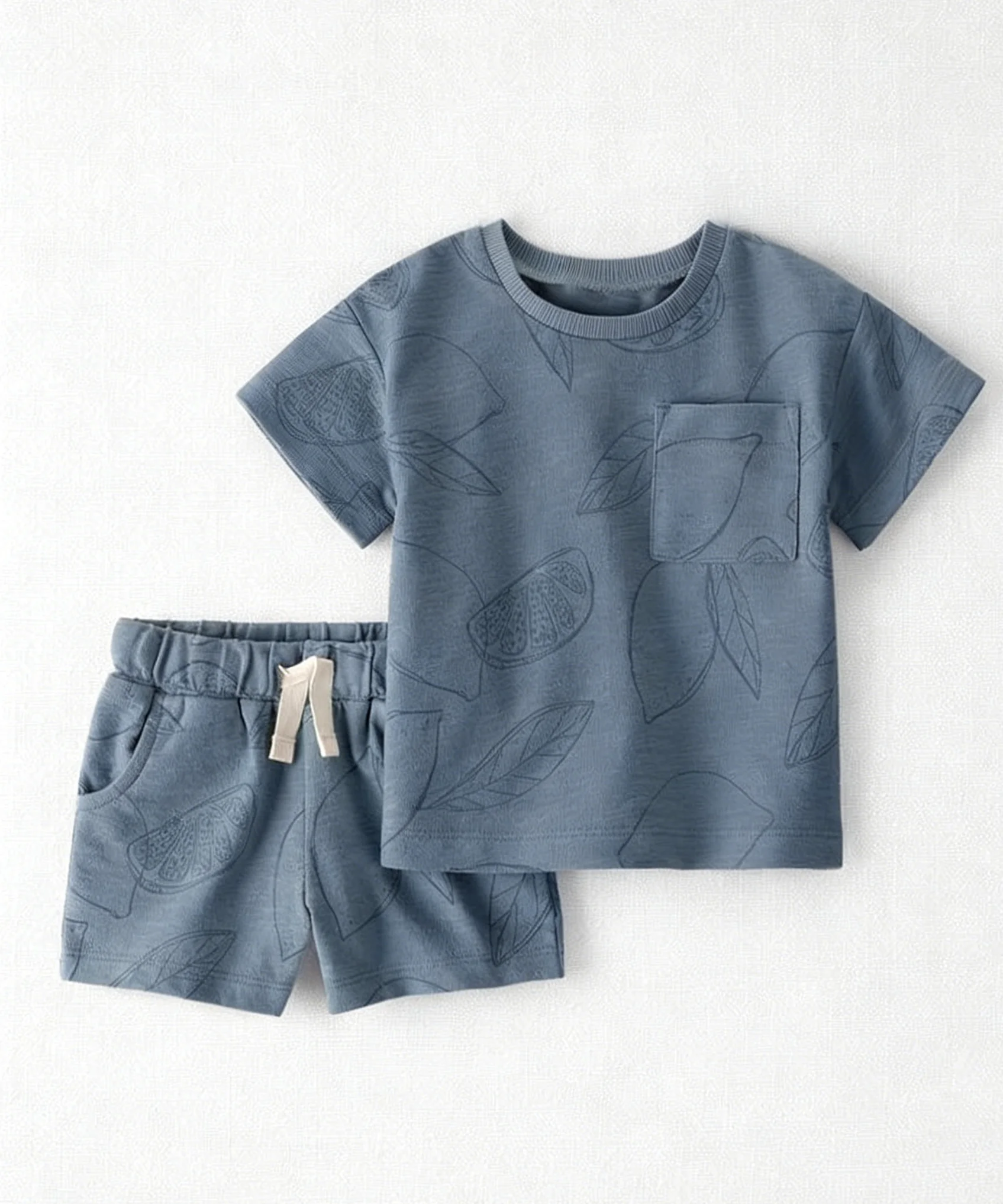 Summer Baby Set Clothing Children's Two-piece Set Children's Printed Suit Set Kids Clothes Set Baby Pullover Set for 0-8T - Image 6