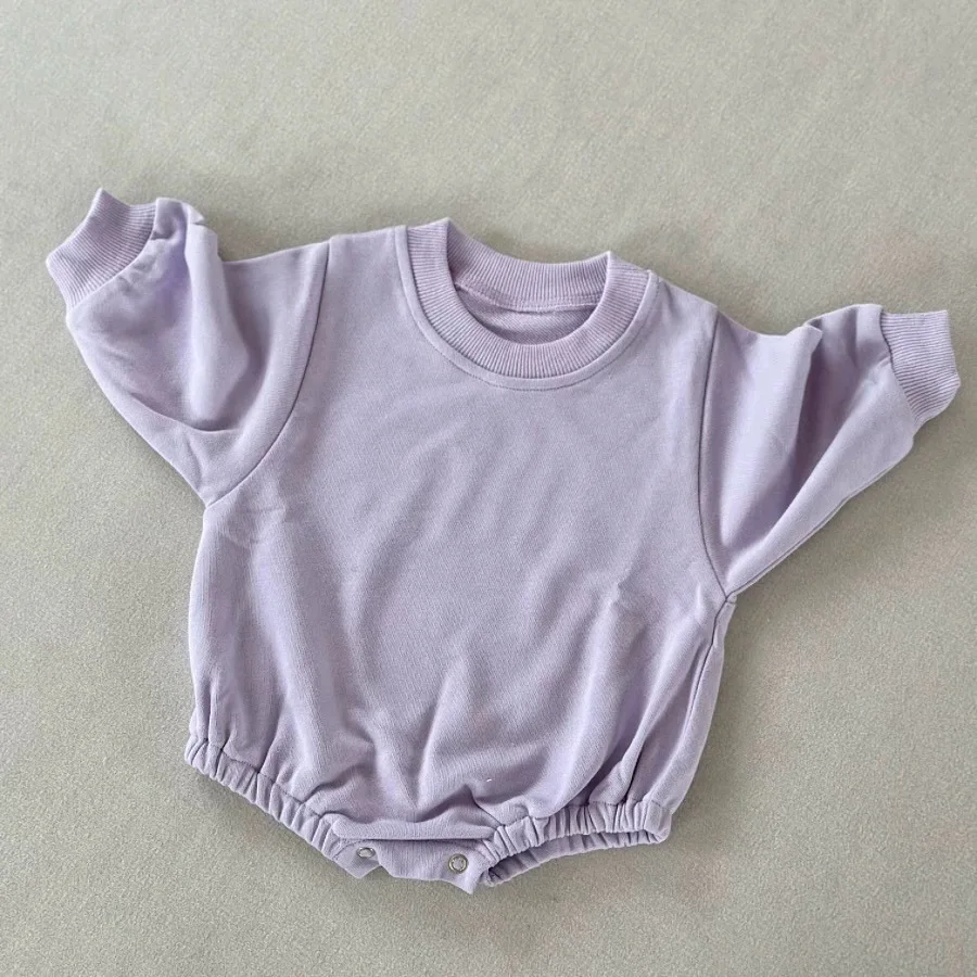 Summer Casual Baby Romper Infant Soft Jumpsuit Spring and Autumn Long-sleeved Pullover Children's Climbing Clothes of Unisex - Image 5