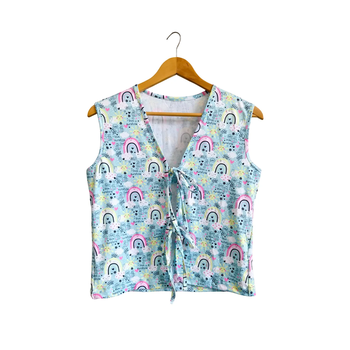 Custom Summer Women's Short-sleeved Blouse Women's Summer Shirt Milk Silk Fabric Sleeveless Soft T-shirt Adult Clothing - Image 2