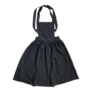New Arrival Linen Cotton Solid Color Sleeveless Causal Mommy and Me Overall Dress for Summer