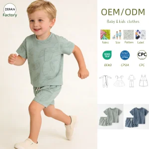 Summer Baby Set Clothing Children's Two-piece Set Children's Printed Suit Set Kids Clothes Set Baby Pullover Set for 0-8T