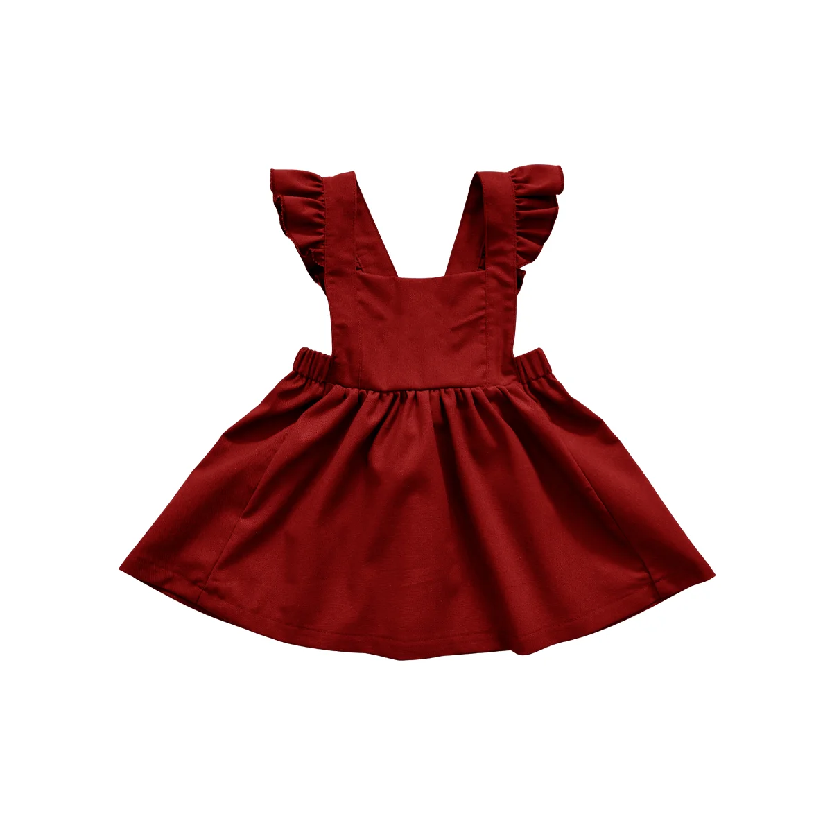 Elegant Summer Kids Short Dresses Bright and Fashionable Cotton and Linen Fairy Skirts for Girls - Image 5