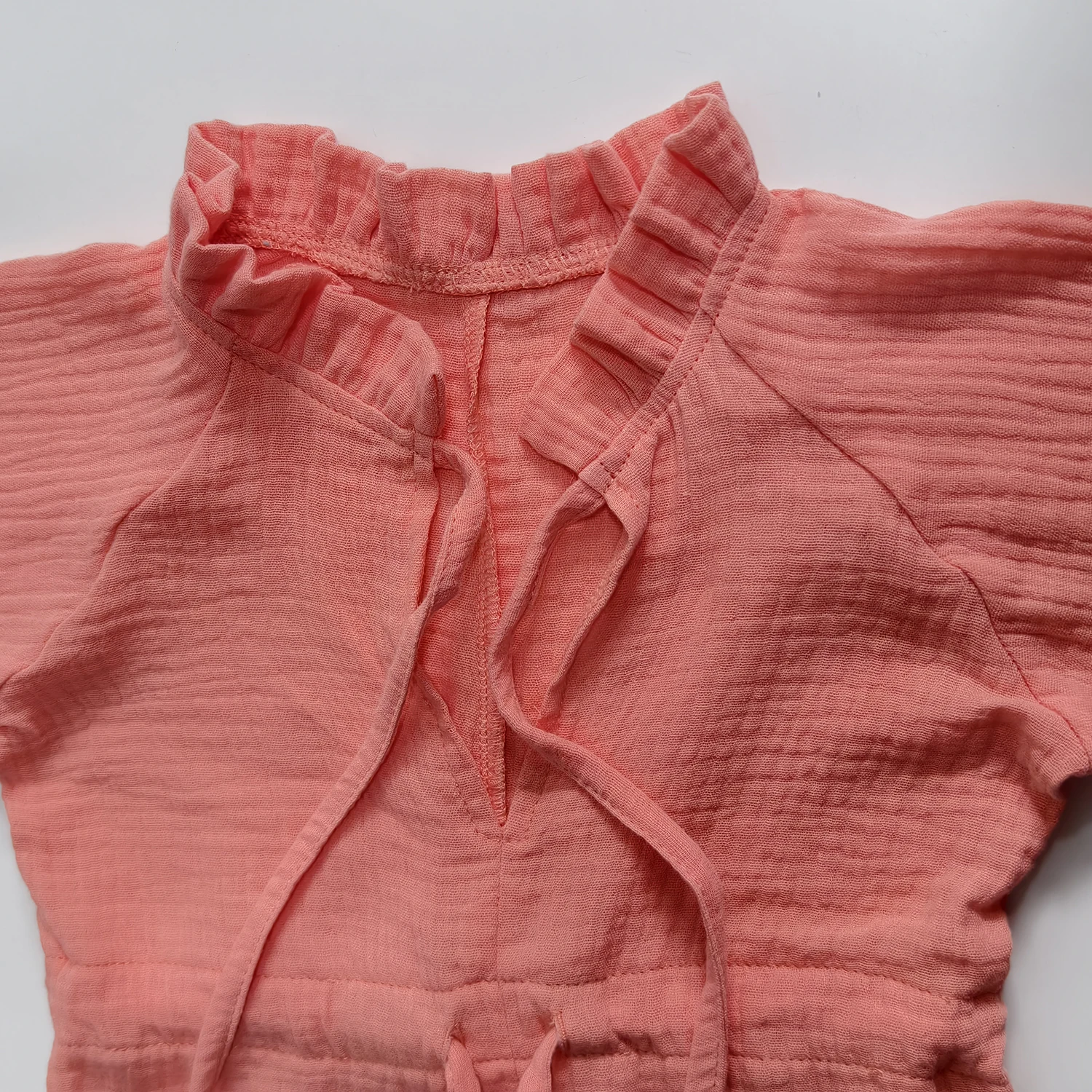 Spring and Autumn Trendy Crepe Jumpsuit for Kids Long Casual Sporty Baby Rompers Cool and Breathable - Image 6